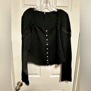 Free People long sleeve shirt